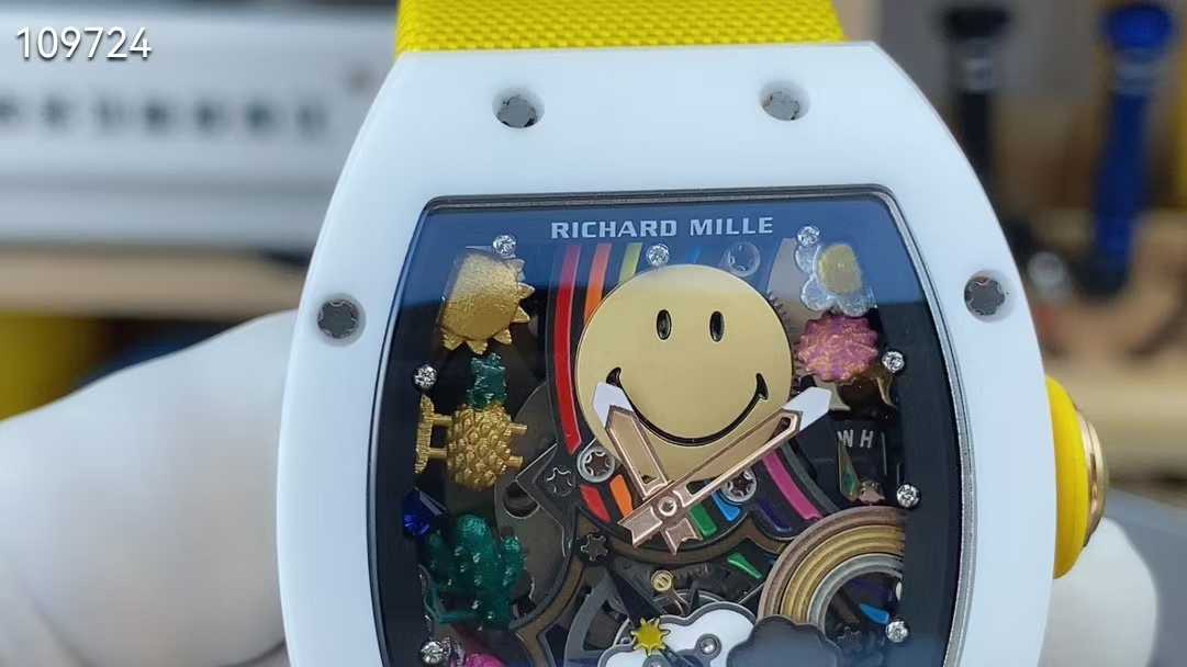 리차드밀 RM88 스마일리 시계 워치